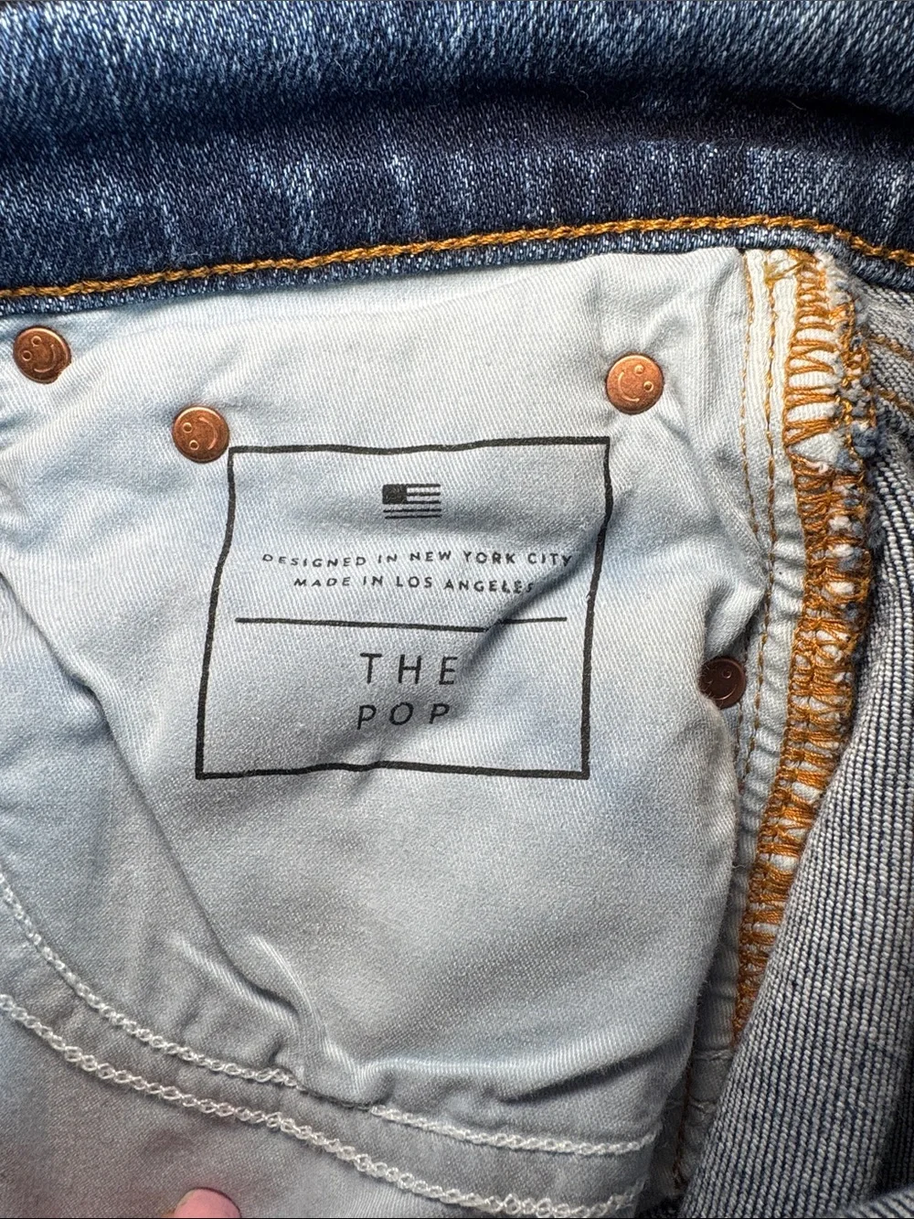AYR The Pop Classic Straight-Leg Jeans Medium Wash Size 27